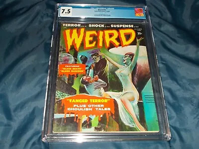 Buy Weird Vol. 1 #12 CGC 7.5 VF- (Eerie Publications - 10/66) 3rd In Census! • 136.78£