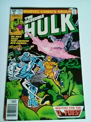 Buy Incredible Hulk #254 Marvel 1980 KEY 1st App U-Foes Team Newsstand Variant Rare • 15.99£