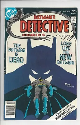Buy Detective Comics #472, #473, #477 - 3 Lot Of Marshall Rogers Awesomeness!!! • 47.50£