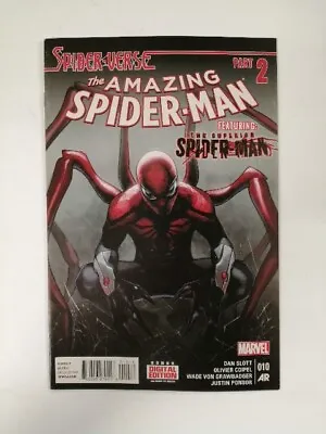 Buy Amazing Spider-Man #10 (2015) Spider-Verse Pt 2 1st Spider-Punk • 29.99£