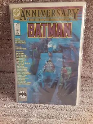 Buy Batman #400 1986 Dc Comics Anniversary Double Sized Wrap Around Cover  Gradable • 19.98£
