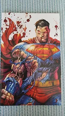 Buy Superman #4 Battle Damage Tyler Kirkham Virgin Variant • 20£