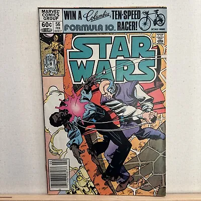 Buy Star Wars #56 -Newsstand - 1st App IG-88, An Android Bounty Hunter-MARVEL 1982 • 9.49£