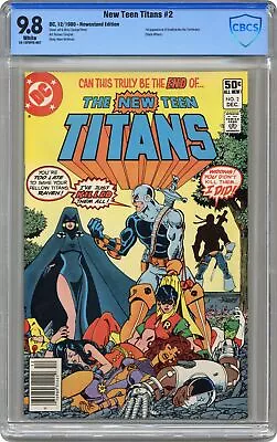 Buy New Teen Titans #2D CBCS 9.8 Newsstand 1980 16-1EF5FFE-007 • 1,158.16£
