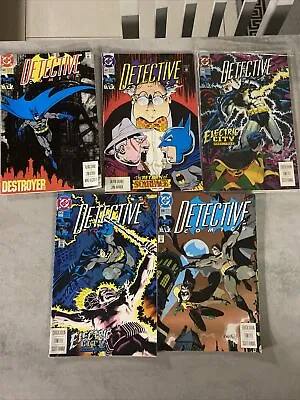 Buy Dc Comics Batman Detective Comics Vol 1 Issues #641,642,644,645,648 Run Lot Bat • 15£
