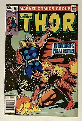 Buy Thor #306 | Marvel 1981 | Origin Of Air-Walker & Firelord SEE PICS (A-4) • 4.82£