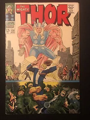 Buy Thor 138 7.5 Mylite 2 Double Board 1967 Marvel 1st Orikal 2nd Ulik Jack Kirby Ln • 43.22£