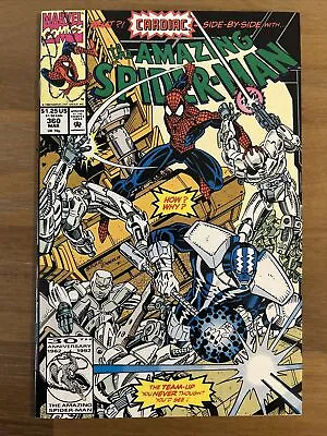 Buy Amazing Spider-man #360, NM- 9.2, 1st Carnage Cameo • 12.61£