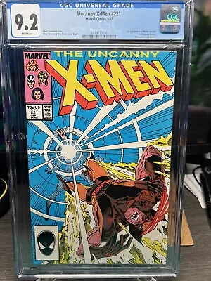 Buy Uncanny X-men #221 *cgc 9.2 White Pages  1987* 1st Appearance Of Mr. Sinister • 60.24£