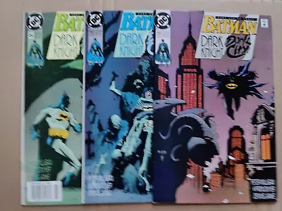 Buy Dc Batman 452 453 454 Dark Knight Dark City Full Set Part 1-3 Vf/nm 1990 • 6.33£
