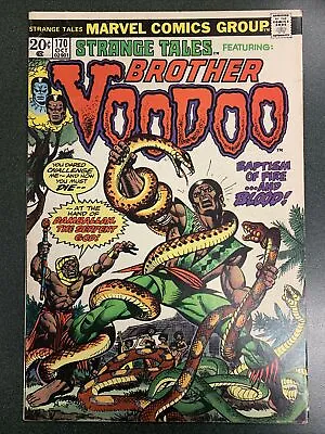 Buy Strange Tales #170 (Marvel, 1973) 2nd Brother Voodoo Gil Kane VG • 50.67£