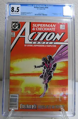 Buy Action Comics #598 Checkmate Blows Into Metroplis! - CGC 8.5 • 39.57£