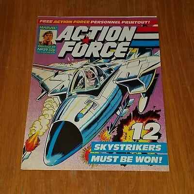 Buy Action Force #29 19th September 1987 Marvel British Weekly Comics • 7.99£