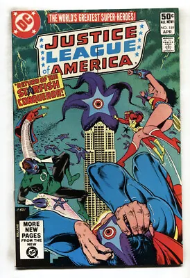 Buy JUSTICE LEAGUE OF AMERICA #189--1981--Starro Cover--comic Book--VF/NM • 35.18£