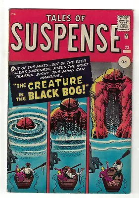 Buy Marvel Comics Tales Of Suspense 23 VFN 8.0 1961 Horror Creature Black Bog High • 239.99£