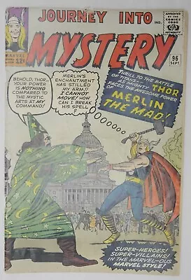 Buy Journey Into Mystery #96 Kirby, Ditko Early Thor Marvel Comics (1963) • 59.95£