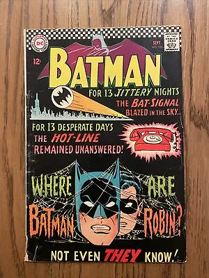 Buy Batman #184 (DC Comics 1966) Carmine Infantino! Silver Age VG • 11.17£