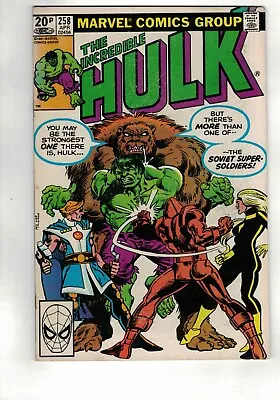 Buy Incredible Hulk #258  1981 Soviet Super-Soldiers Frank Miller Cover • 2£