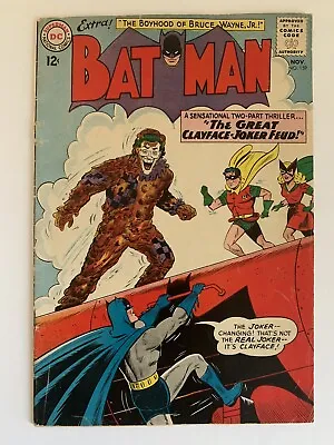 Buy Batman #159 4.5 Vg+ 1963  The Great Clayface-joker Feud!  Dc Comics • 82.92£