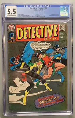 Buy DETECTIVE COMICS #369 CGC 5.5 1967 1st Batgirl & Robin Team Up • 141.40£