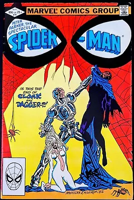 Buy PETER PARKER SPECTACULAR SPIDER-MAN #70 FN SILVERMANE CLOAK & DAGGER Marvel 1982 • 4.99£
