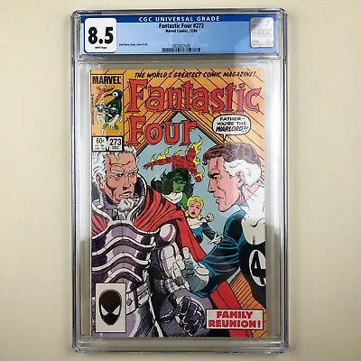 Buy Fantastic Four #273 (1984) CGC 8.5, 1st Nathaniel Richards • 40.12£