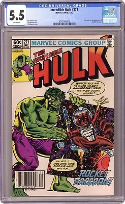 Buy Incredible Hulk #271N Newsstand Variant CGC 5.5 1982 4237948003 • 100.44£