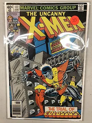 Buy The Uncanny X-Men #122 - Trial Of Colossus! - Marvel Comics Group 1979 • 31.53£