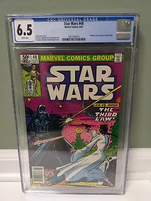 Buy STAR WARS #48  Marvel Comics  1981 CGC 6.5 Princess Leia Organa Vs Darth Vader  • 39.53£