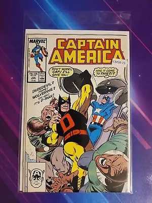 Buy Captain America #328 Vol. 1 9.2 1st App Marvel Comic Book Cm58-73 • 8.84£