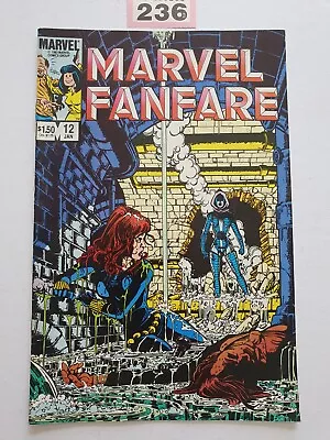 Buy Marvel Fanfare # 12  Black Widow 1984 • 10.99£