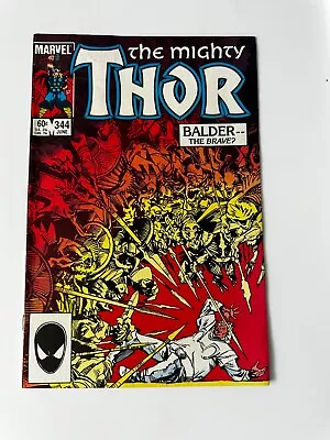 Buy The Mighty Thor 344 1st App Malekith The Accursed 1984 VF/NM • 8.11£