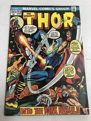 Buy Thor #214 (Aug 1973, Marvel) F- • 9.65£