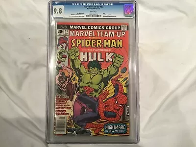 Buy Marvel Team-Up #53 9.8. White Pages  Spiderman/Hulk 1st John Bryne X-Men • 1,809.63£