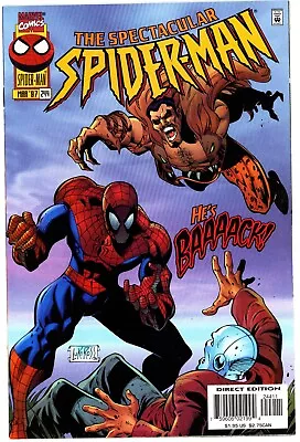 Buy Spectacular Spider-Man (1976) #244 VF/NM 9.0 First Appearance Alexei Kravinoff • 19.72£