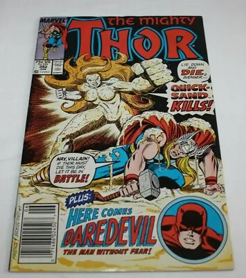 Buy The Mighty Thor #392 Lie Down And Die Avengers - Marvel Comics 1988 (E37) • 6.36£