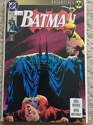 Buy Batman # 493  (NrMnt Minus-) (NM-) DC Comics  • 8£