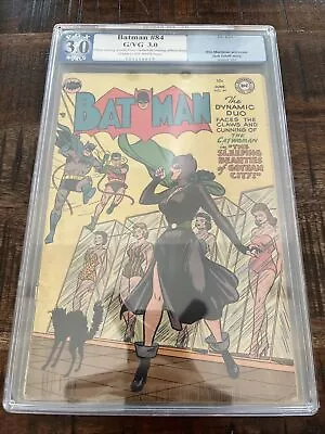 Buy BATMAN #84 PGX  3.0 G/VG; Classic Catwoman Cover! • 378.01£