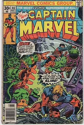 Buy Captain Marvel #46 Marvel Comics 1976 First Appearance Of Supremor Bronze Age • 13.43£