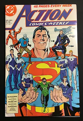 Buy Action Comics 601 Start Of Weekly Release 1988 Dc V 1 Deadman Green Lantern • 4.74£