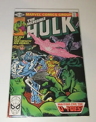 Buy Incredible Hulk # 254 Nm/m?  (1980)  (1st U-foes) (unread) • 39.97£
