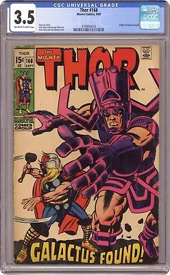 Buy Thor #168 CGC 3.5 1969 4169094016 • 92.37£