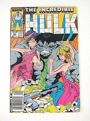 Buy The Incredible Hulk #347 NEWSSTAND 9.4 NM 1st Joe Fixit (1988 Marvel Comics) • 23.74£