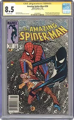 Buy Amazing Spider-Man #258N CGC 8.5 SS Frenz 1984 4335908001 • 151.22£