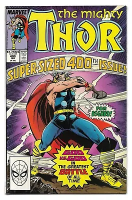Buy Thor #400 (Vol 1) : NM- : “Lest The Heavens Perish!” : Earth Force, Black Knight • 4.95£