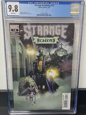 Buy Strange Academy #15 CGC 9.8 (Marvel 2022) 1st Gaslamp Cover 1st Print • 39.79£