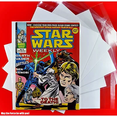 Buy Star Wars Weekly # 8    1 Marvel Comic Bag And Board 29 3  80 UK 1978 (Lot 2707 • 17.99£