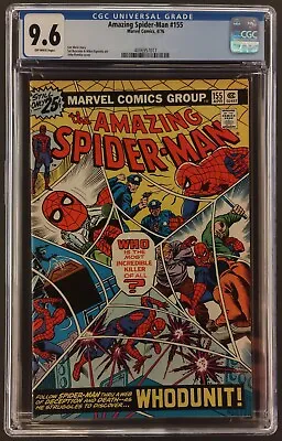 Buy Amazing Spider-man #155 Cgc 9.6 Marvel Comics Apr 1976 John Romita New Cgc Case • 120.63£