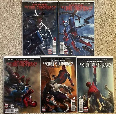 Buy Amazing Spider-man Dead No More The Clone Conspiracy #1-5 Set 2016 Marvel Comics • 19.82£