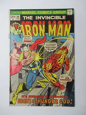 Buy 1974 Marvel Comics The Invincible Iron Man #66 • 19.76£